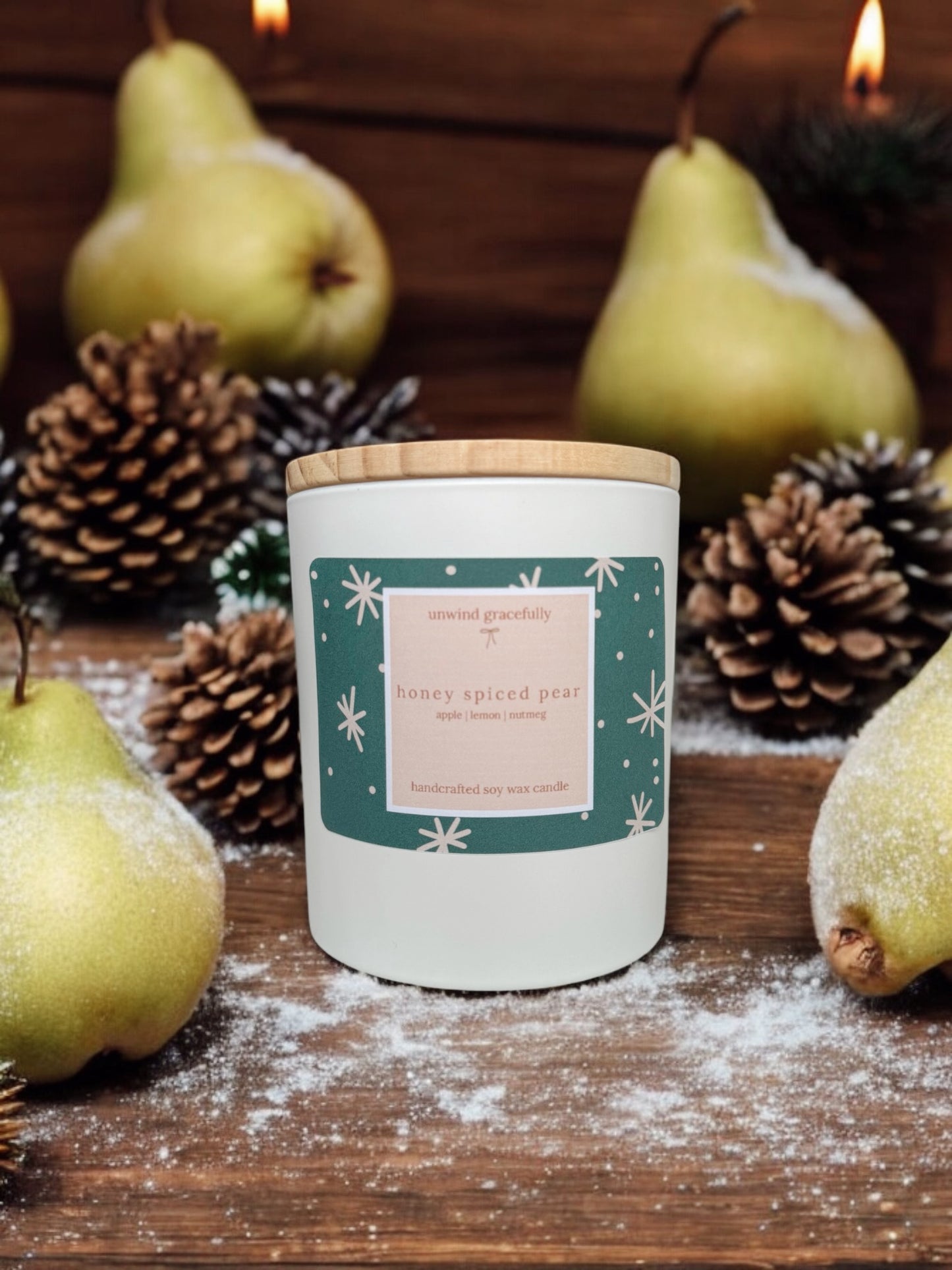 honey spiced pear